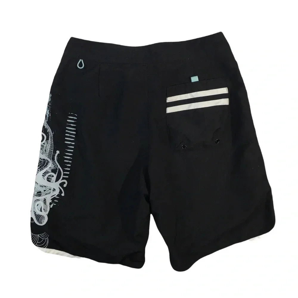 SH449 Vintage Mens OLD NAVY Brand Lined Swim Trunks M